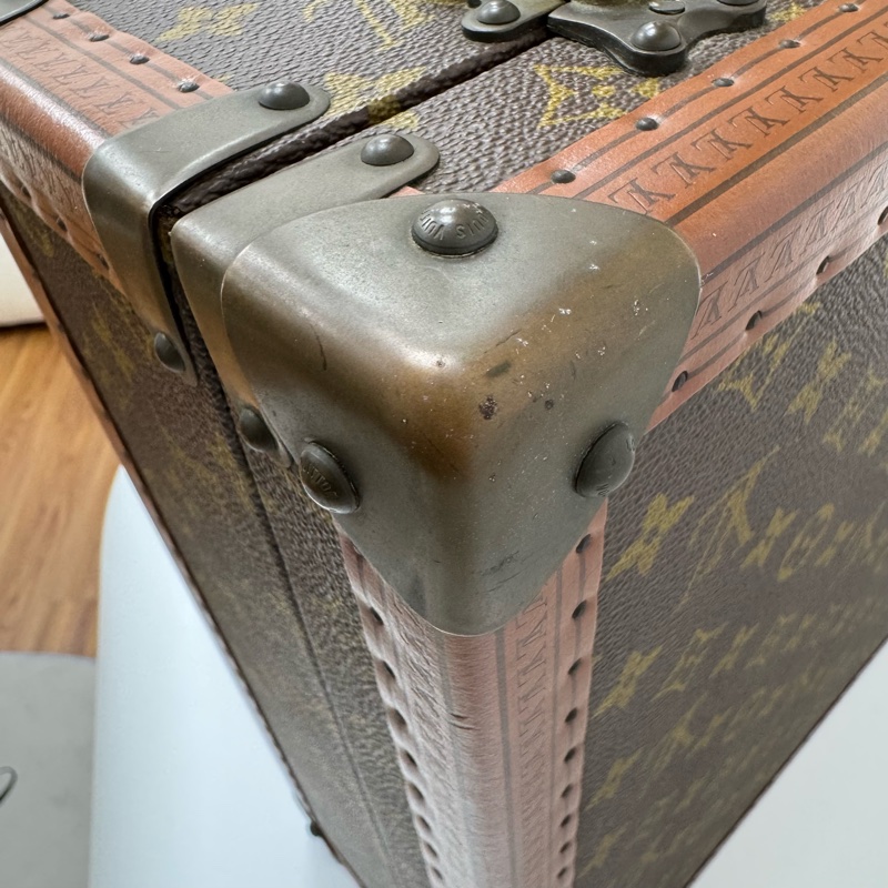 Louis Vuitton 經典 Monogram 帆布硬殼旅行箱-37