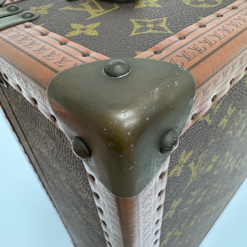 Louis Vuitton 經典 Monogram 帆布硬殼旅行箱-38