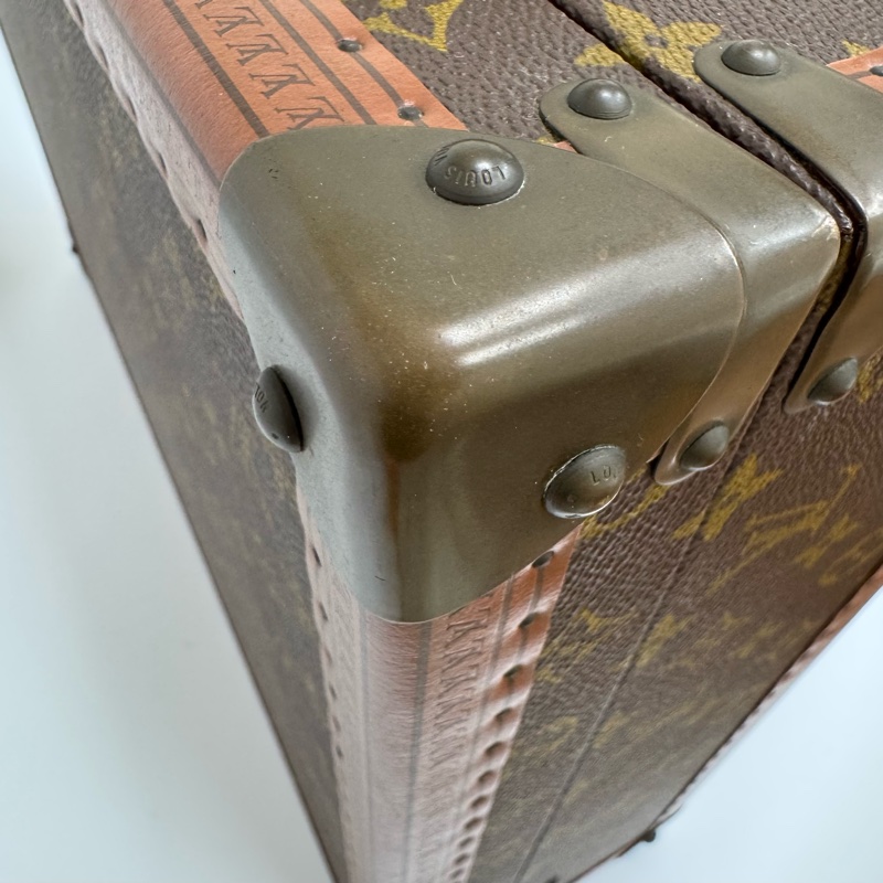 Louis Vuitton 經典 Monogram 帆布硬殼旅行箱-39