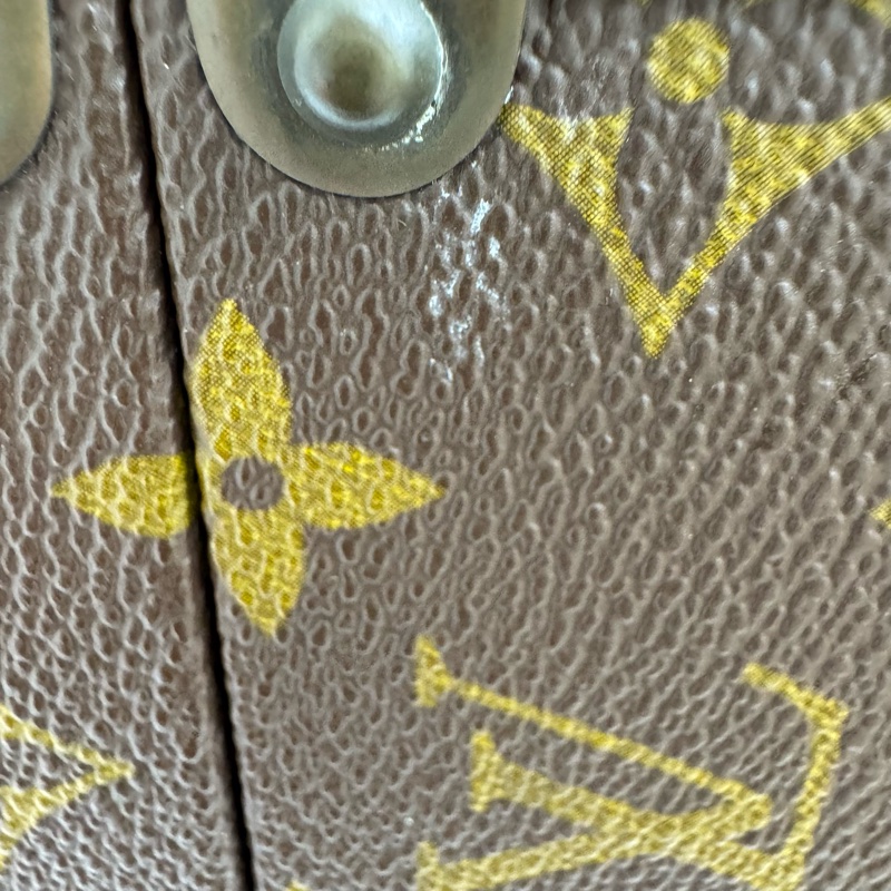 Louis Vuitton 經典 Monogram 帆布硬殼旅行箱-40