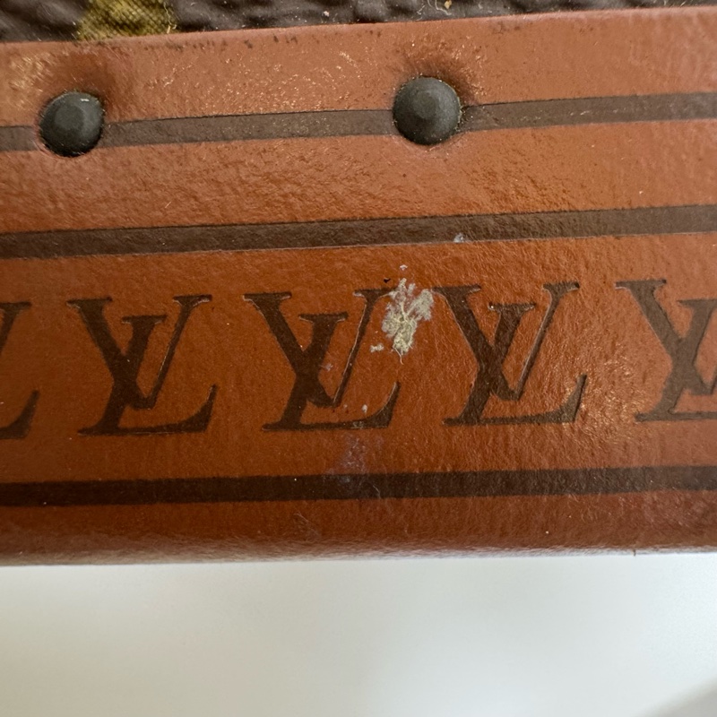 Louis Vuitton 經典 Monogram 帆布硬殼旅行箱-42