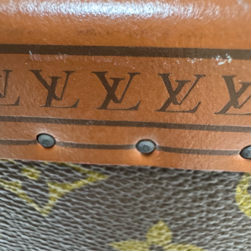 Louis Vuitton 經典 Monogram 帆布硬殼旅行箱-45