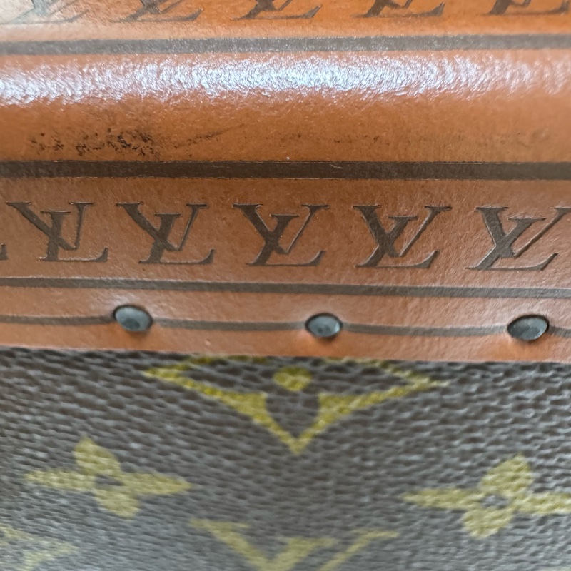 Louis Vuitton 經典 Monogram 帆布硬殼旅行箱-46