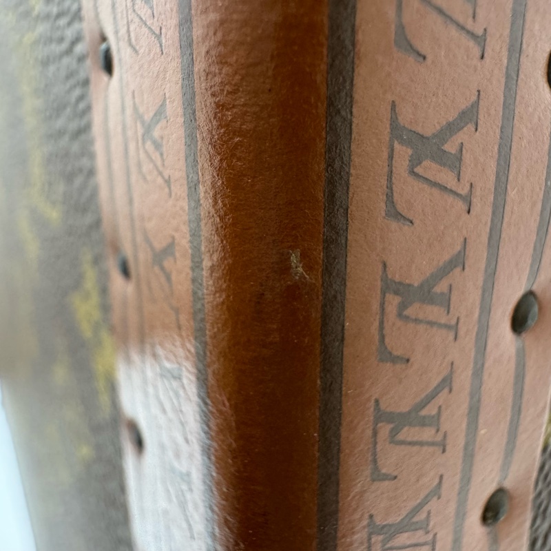 Louis Vuitton 經典 Monogram 帆布硬殼旅行箱-48