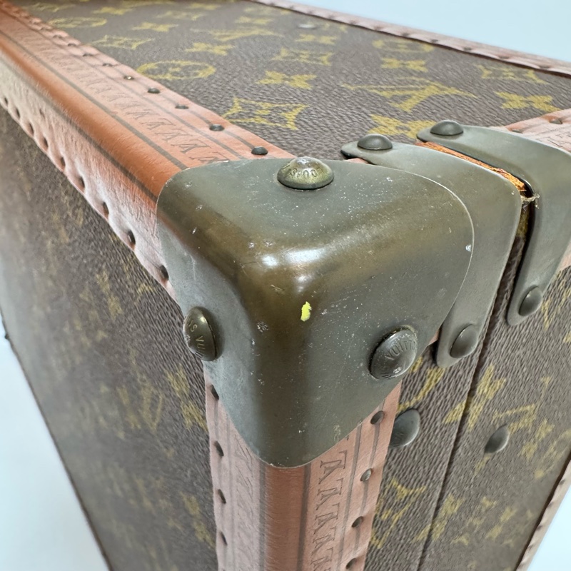 Louis Vuitton 經典 Monogram 帆布硬殼旅行箱-59