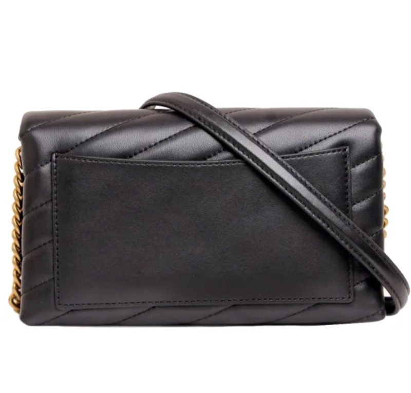 TORY BURCH 轉釦斜紋皮革斜背包-2