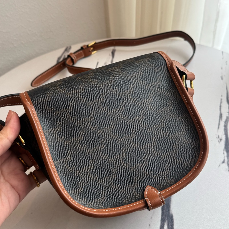 Celine咖pvc半圓斜背包 ❤️‍🔥❤️‍🔥-5