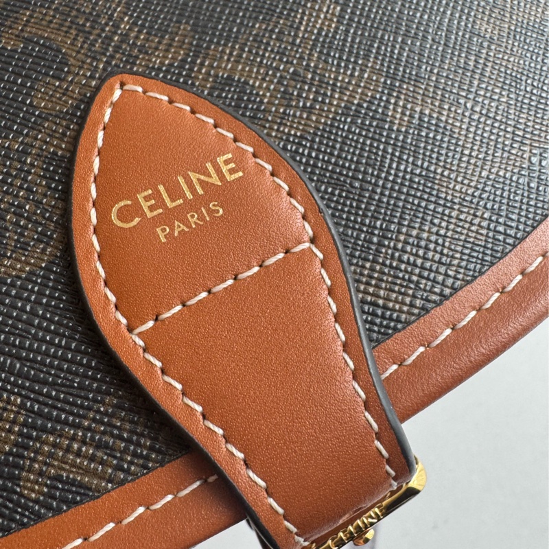 Celine咖pvc半圓斜背包 ❤️‍🔥❤️‍🔥-20