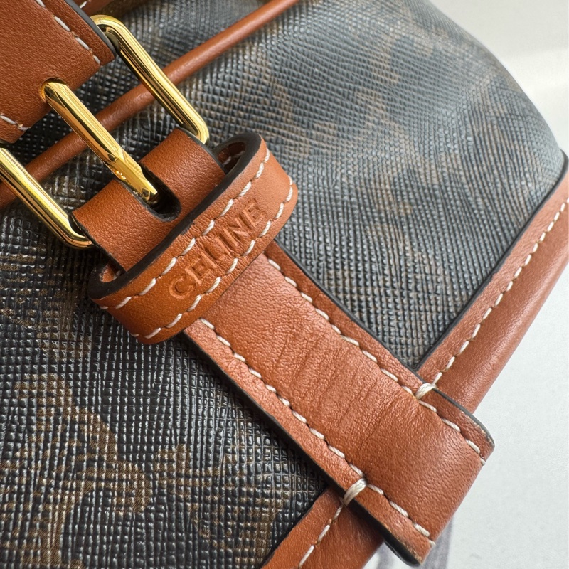 Celine咖pvc半圓斜背包 ❤️‍🔥❤️‍🔥-33