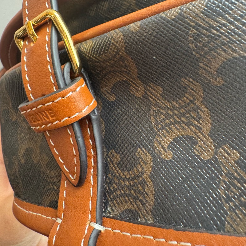 Celine咖pvc半圓斜背包 ❤️‍🔥❤️‍🔥-36