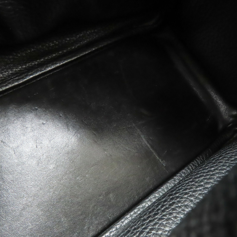 黑色 Clemence 牛皮 Lindy 26 肩背包 T刻 金釦【HERMES 愛馬仕】 H073428CC-16