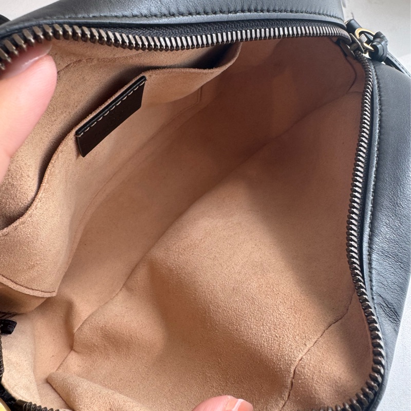 Gucci黑色金雙G marmont相機包 超經典-18