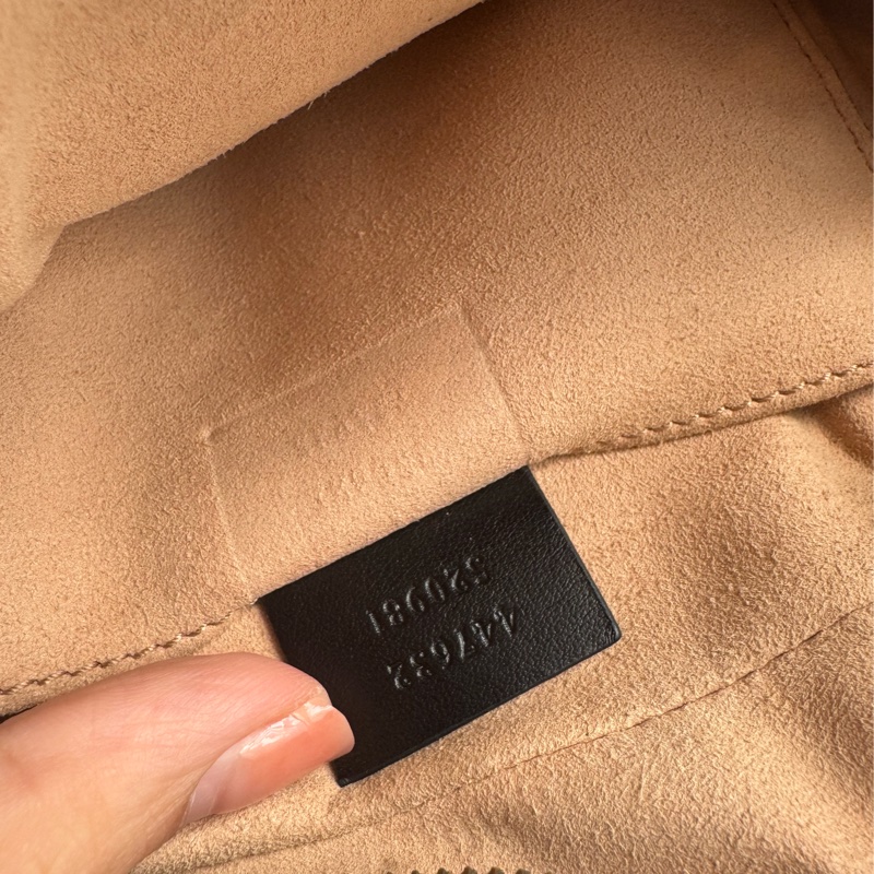 Gucci黑色金雙G marmont相機包 超經典-23