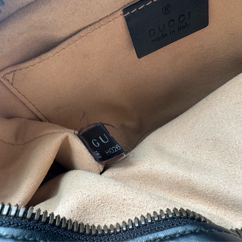 Gucci黑色金雙G marmont相機包 超經典-24