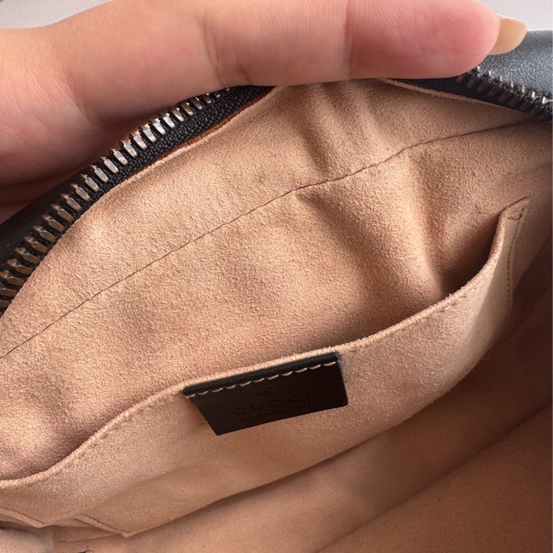 Gucci黑色金雙G marmont相機包 超經典-27
