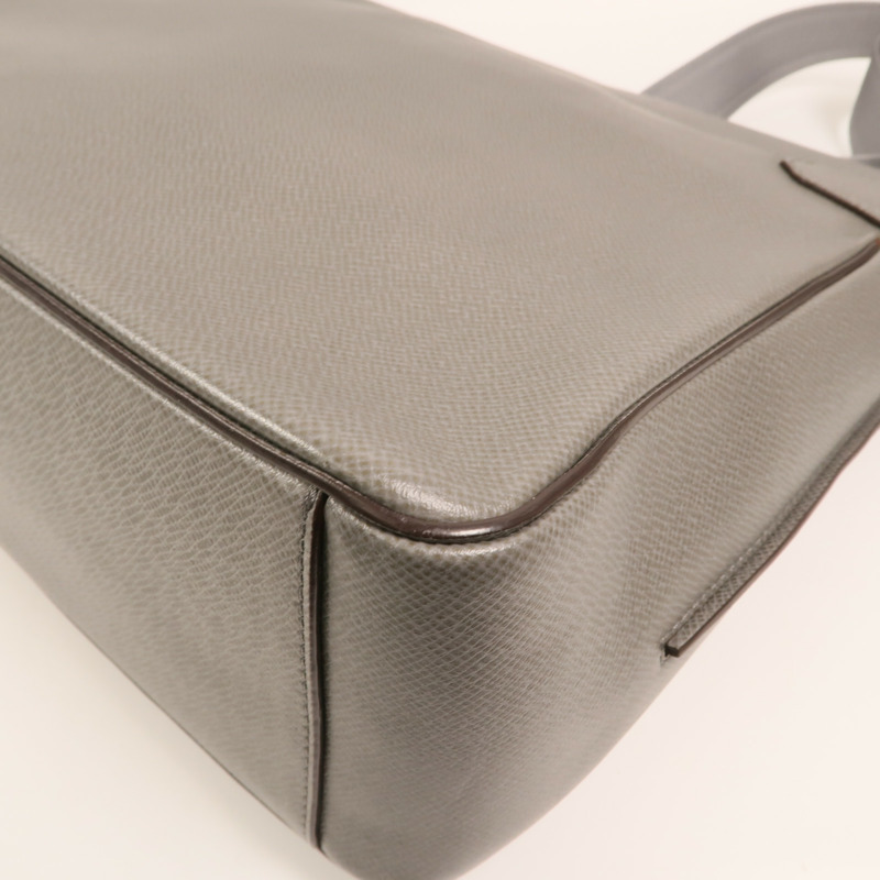 LOUIS VUITTON Taiga Roman GM銀扣肩背袋-10