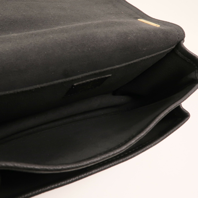 LOUIS VUITTON 牛皮皮革Lock Me金扣鏈帶肩背袋-4