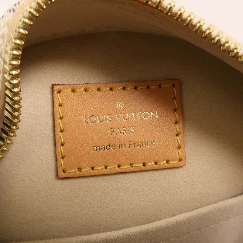 LOUIS VUITTON Damier Azur Boite Chapeau Souple PM金扣肩背袋-5