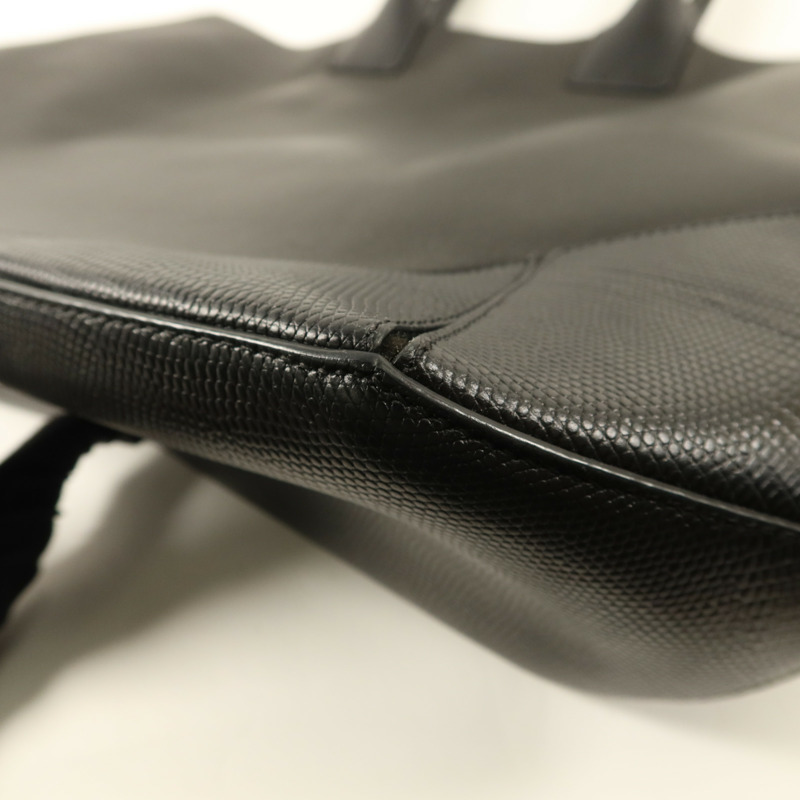 GIVENCHY 牛皮皮革Tote Bag銀扣手挽袋-13