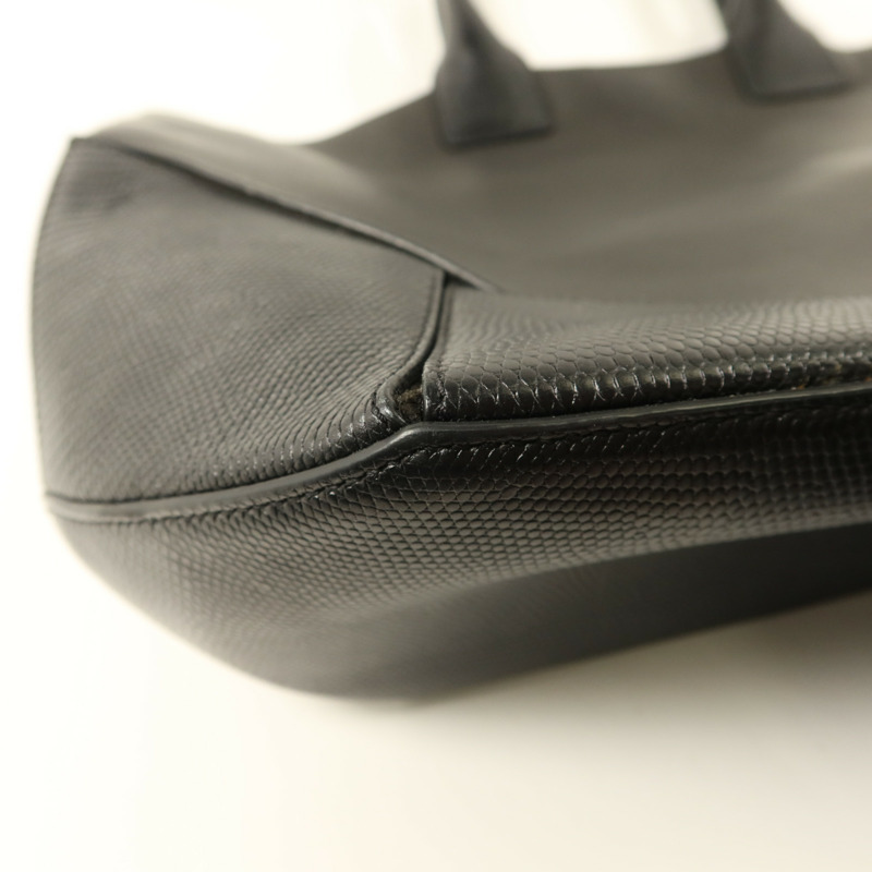 GIVENCHY 牛皮皮革Tote Bag銀扣手挽袋-14