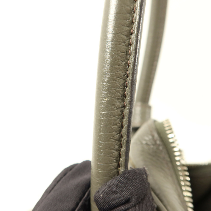 HERMES Clemence皮革Lindy 34銀扣手挽肩背兩用袋-17