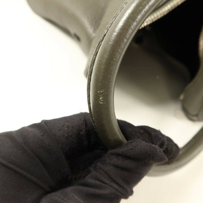 HERMES Clemence皮革Lindy 34銀扣手挽肩背兩用袋-18