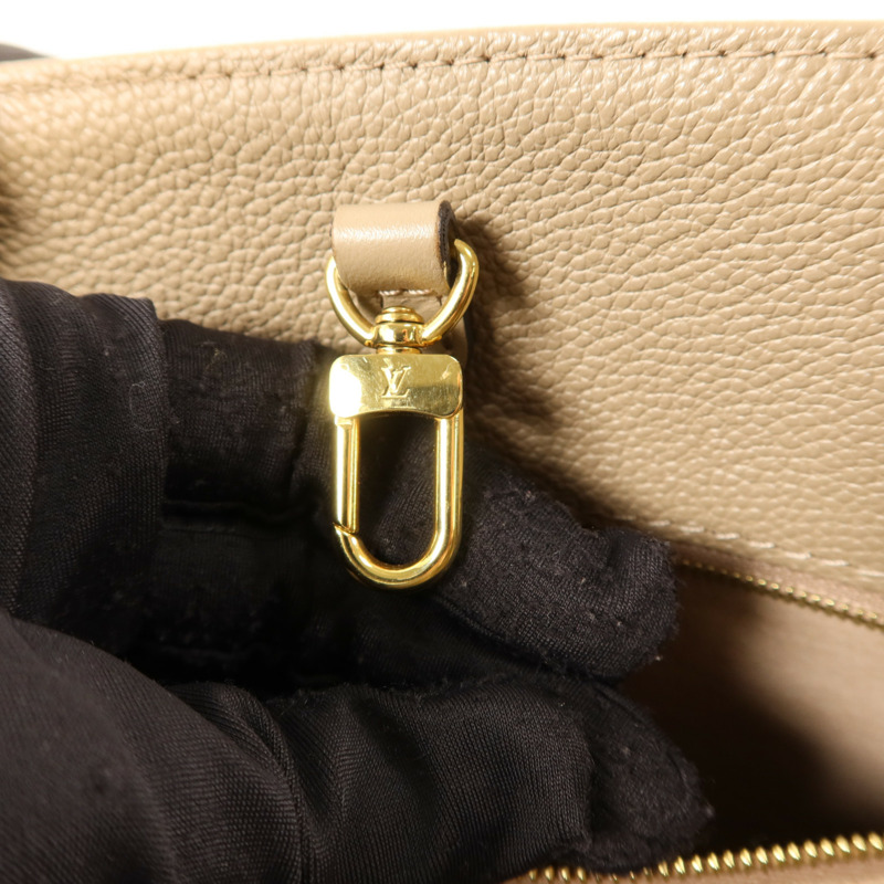 LOUIS VUITTON Monogram Empreinte On The Go MM金扣手挽肩背兩用袋-8