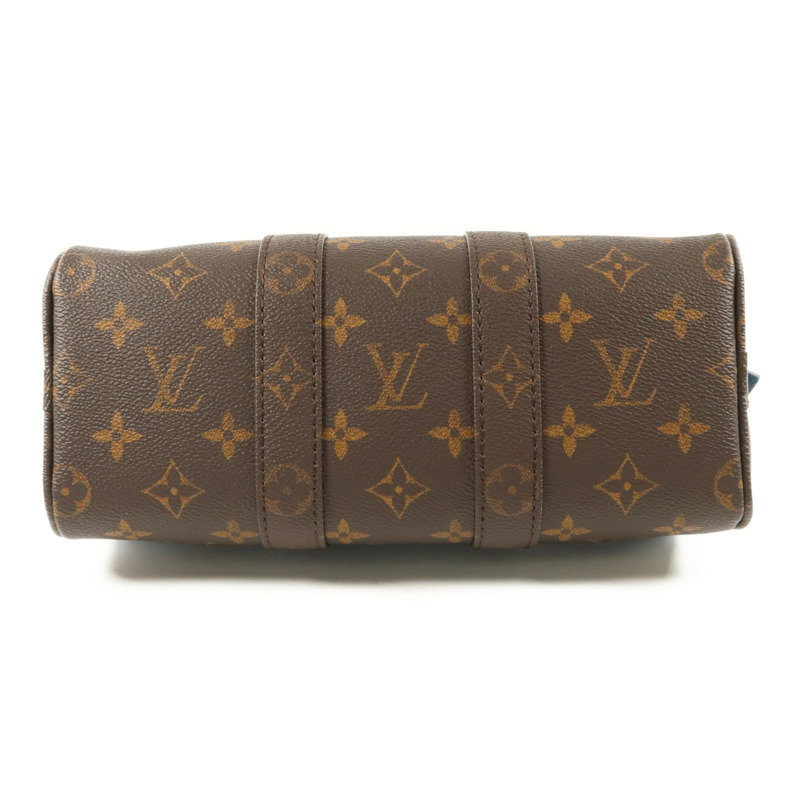 LOUIS VUITTON Monogram Keepall Bandouliere 25銀扣手挽肩背兩用袋-3