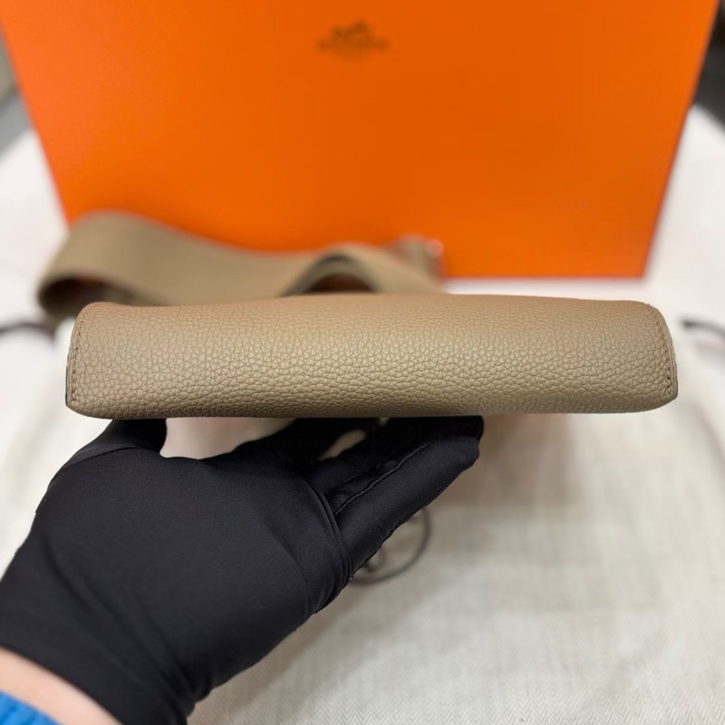 🌈Hermes🧡Videpoches🧡8Q馬爾法米色銀扣 🌈全新全套🌈有單🌟Full Set🌟閑置🌟愛馬仕🌟-3