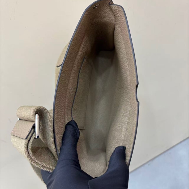 🌈Hermes🧡Videpoches🧡8Q馬爾法米色銀扣 🌈全新全套🌈有單🌟Full Set🌟閑置🌟愛馬仕🌟-4