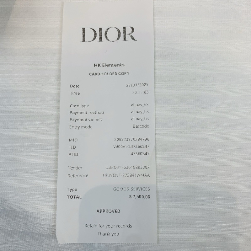 Dior 手鏈 簡潔大方時尚 銀色與簡單鑽-6