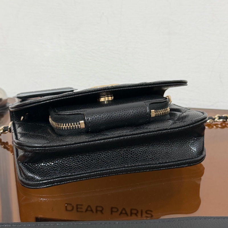 #98新 Chanel 22b mini郵差包 市場稀有！-11