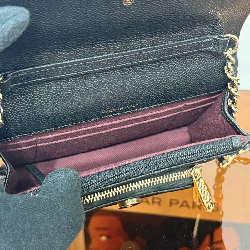 #98新 Chanel 22b mini郵差包 市場稀有！-19