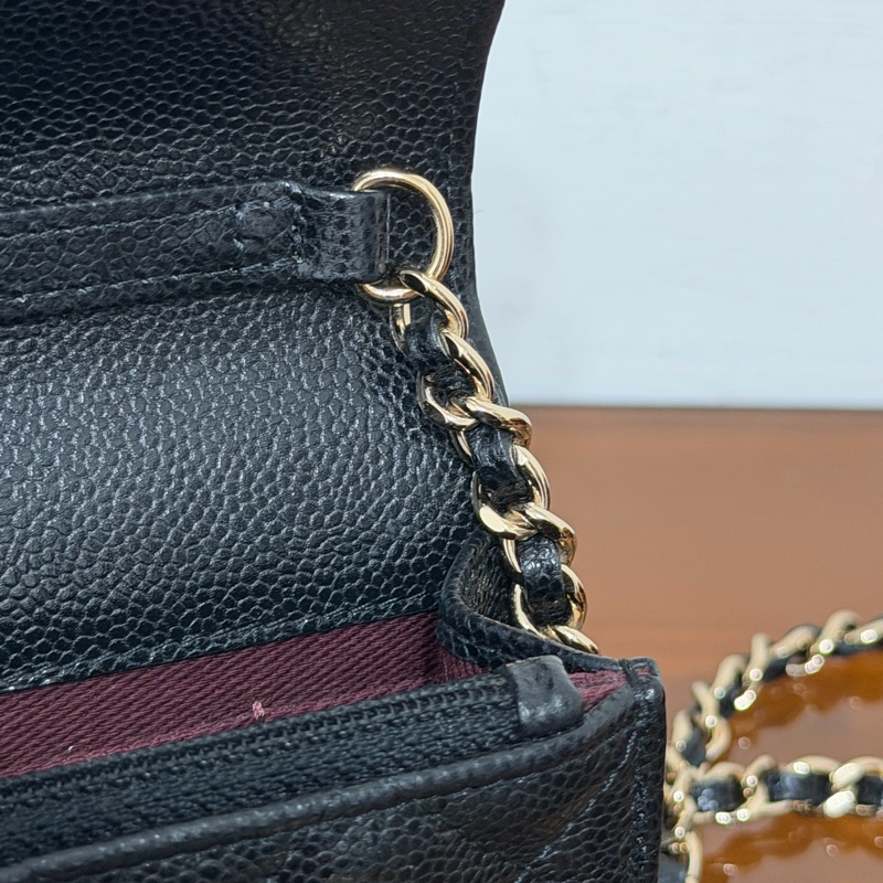 #98新 Chanel 22b mini郵差包 市場稀有！-21