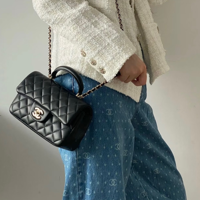 #全網最便宜 Chanel CF20 Handle 羊皮 全新閑置-2