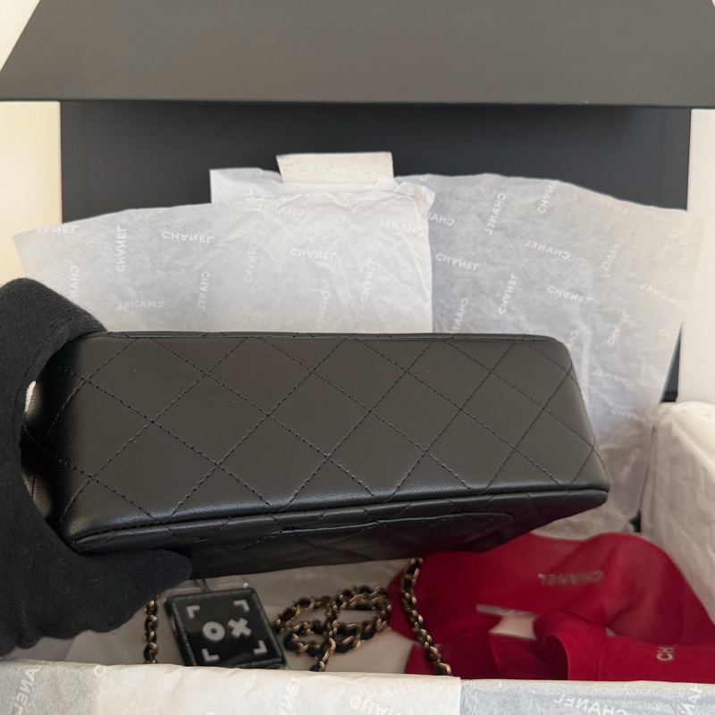 #全網最便宜 Chanel CF20 Handle 羊皮 全新閑置-8