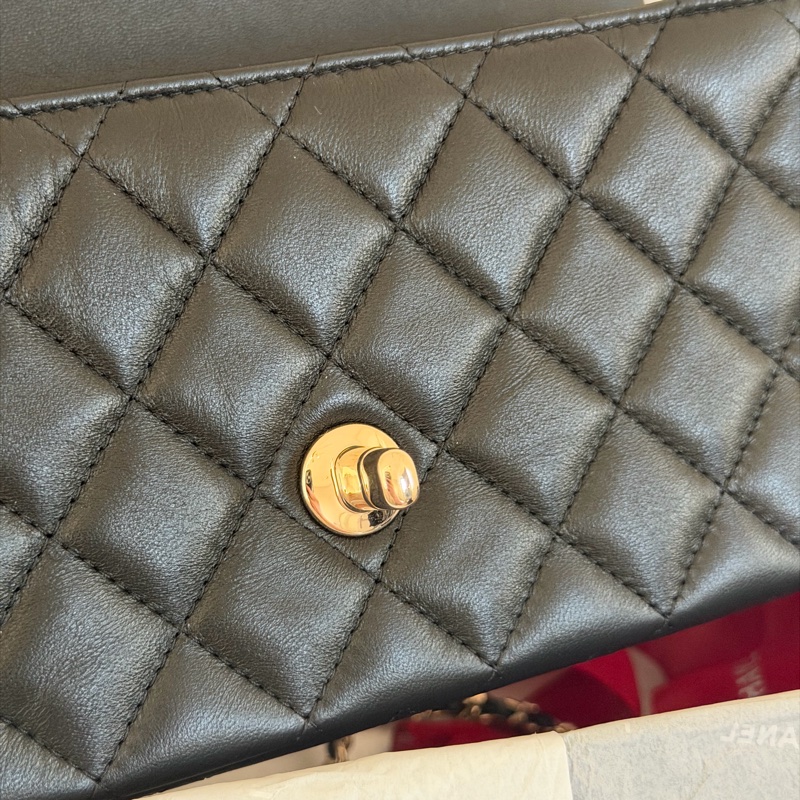 #全網最便宜 Chanel CF20 Handle 羊皮 全新閑置-13