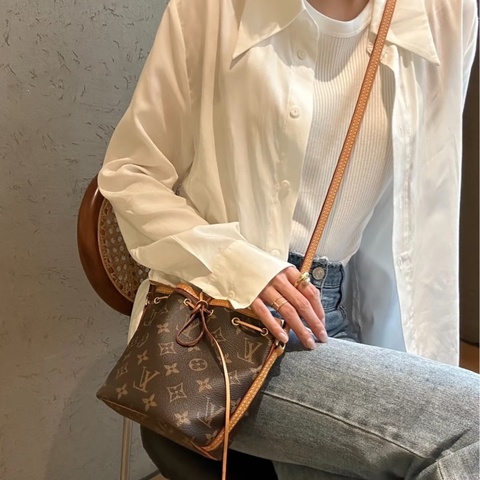 #全網最便宜 Louis Vuitton Nano Noe 水桶包