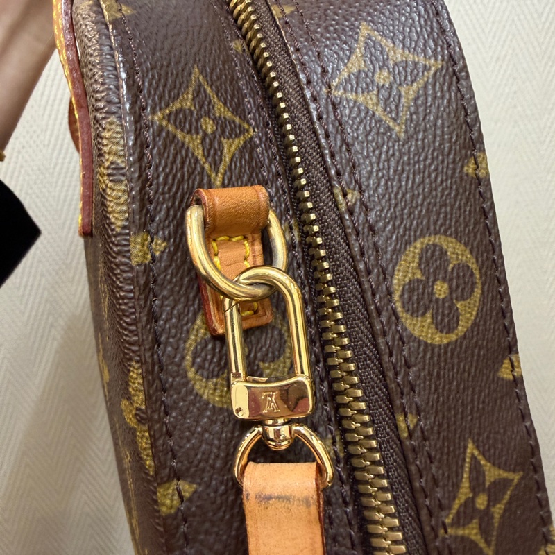 LV 原花Spontini金釦手提斜背豆腐包M47500-4