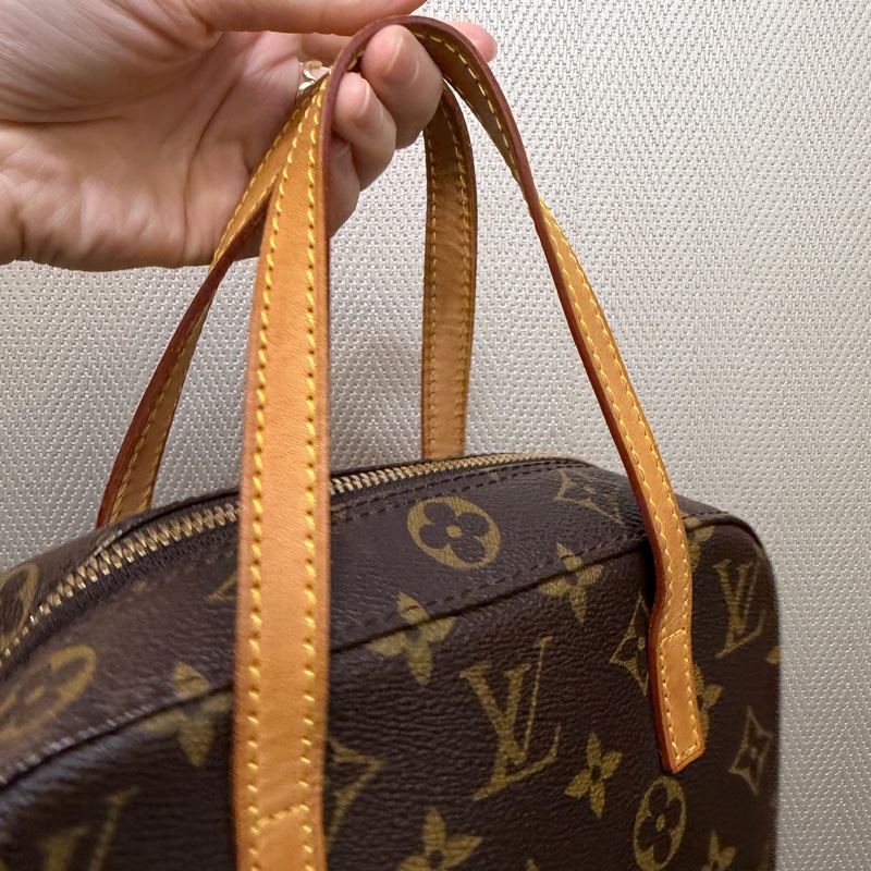 LV 原花Spontini金釦手提斜背豆腐包M47500-8