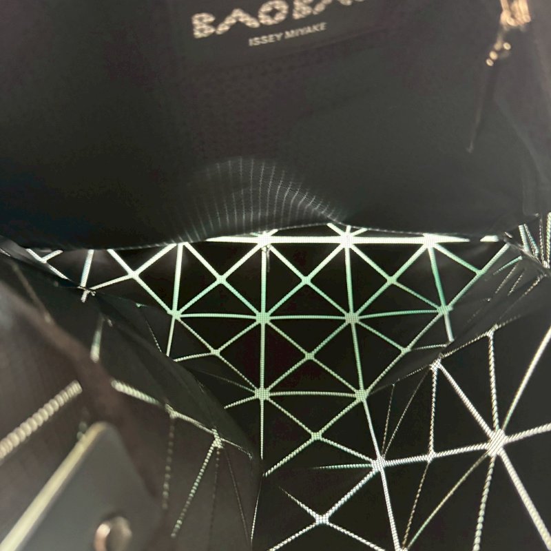 🥰外出隨手帶 Issey Miyake BAO BAO Tiffany綠藍幾何圖6x6手提包-12