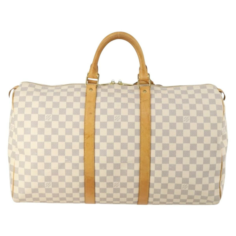 【日本直送】路易威登 Damier Azur Keepall 50 波士頓包 N41430 LV Auth 172787A-1