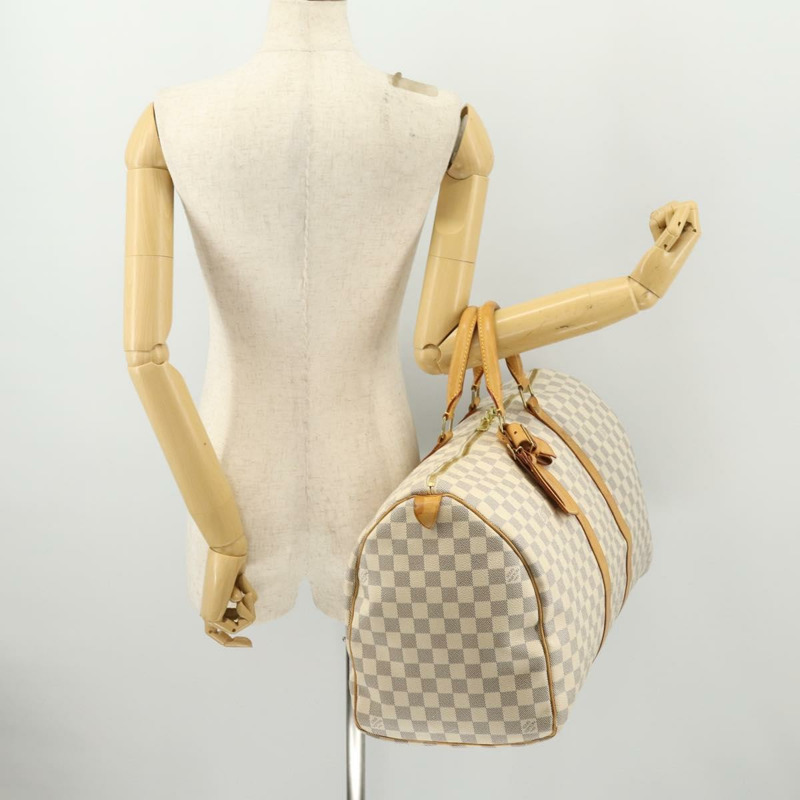 【日本直送】路易威登 Damier Azur Keepall 50 波士頓包 N41430 LV Auth 172787A-22