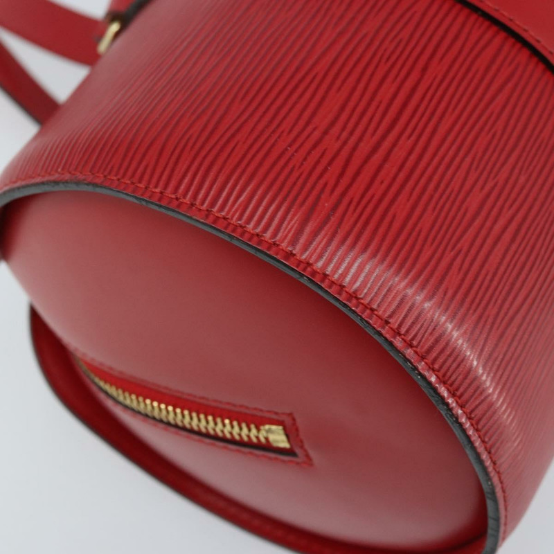 【日本直送】路易威登 Epi Soufflot 手提包紅色 M52227 LV 正品 ARZ055V-15