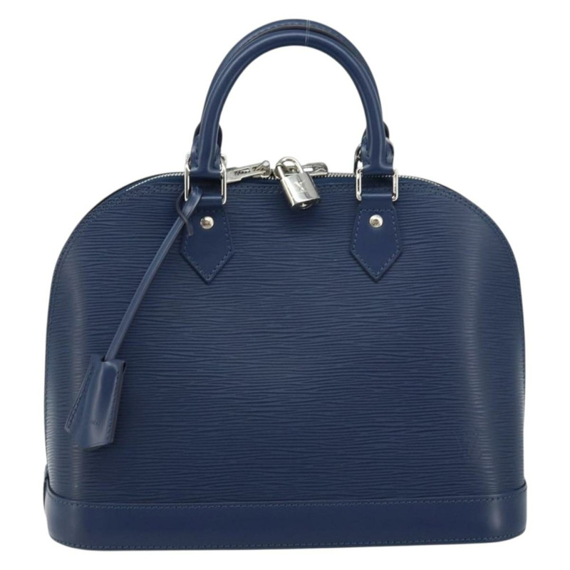 【日本直送】路易威登 Epi Alma PM 手提包 靛藍色 M40620 LV 正品 172369SAV-12