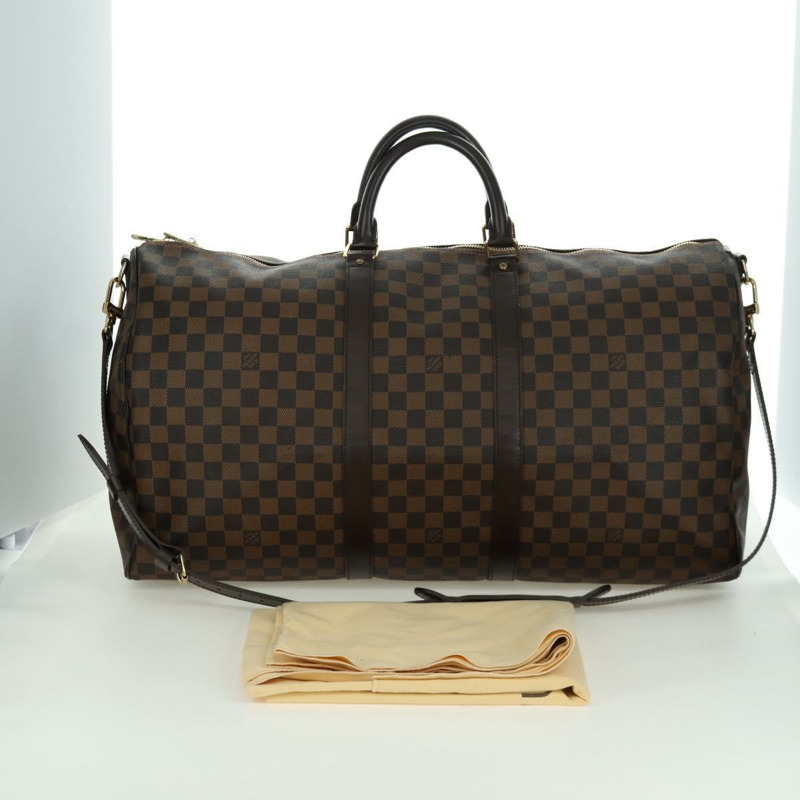 【日本直送】路易威登 Damier Ebene Keepall Bandouliere 55 包 N41414 LV 正品 172456SAV-11