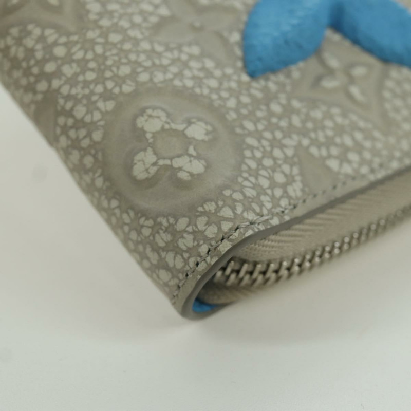 【日本直送】路易威登 Taurillon Climbing Zippy 錢包 直式款式 象牙色 M81573 正品 172432SAM-6