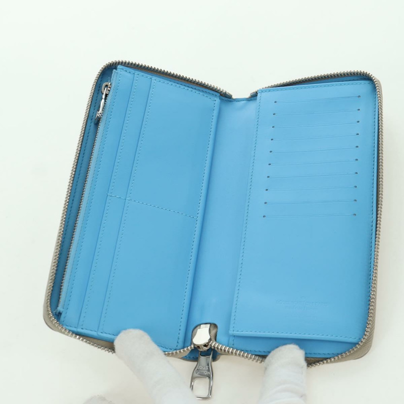 【日本直送】路易威登 Taurillon Climbing Zippy 錢包 直式款式 象牙色 M81573 正品 172432SAM-8