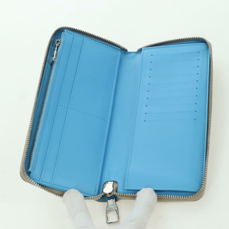 【日本直送】路易威登 Taurillon Climbing Zippy 錢包 直式款式 象牙色 M81573 正品 172432SAM-17