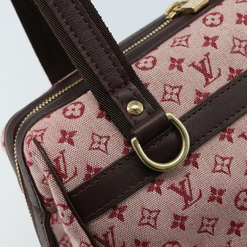 【日本直送】路易威登 Monogram Mini Josephine PM 手提包 紅色 M92216 LV 正品 ep13607V-16